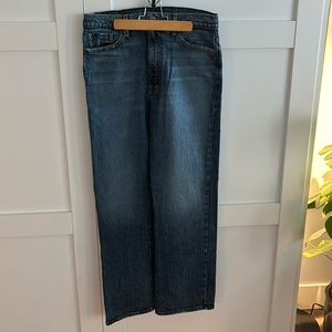 Modern American -Straight Leg Jeans Dark Vintage Wash 30